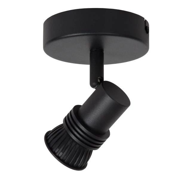 Lucide KIANTI - Ceiling spotlight - Ø 10 cm - 1xGU10 - Black - detail 1